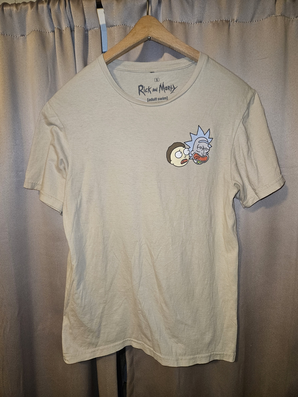 Ripple Junction Beige Rick and Morty Graphic Tee